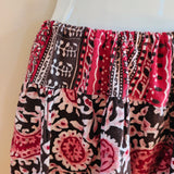 Vintage Boho Midi Skirt
