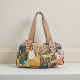 Vintage FOSSIL Patchwork Bag