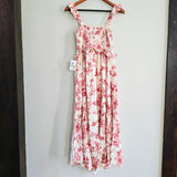 LOST + WANDER Smocked Floral Maxi Dress