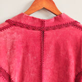 Vintage Suede Patchwork Jacket