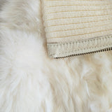 Vintage WILSONS LEATHER Maxima Rabbit Fur Bomber Jacket