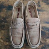 PRADA Men's Suede Driving Shoes