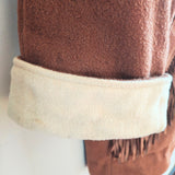 Vintage Fringed Wool Coat