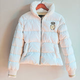 JUST CAVALLI White Puffer Down Jacket