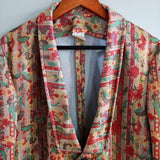 Vintage Floral Blazer