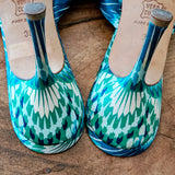 Vintage JIMMY CHOO Silk Heels