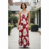 ANTHROPOLOGIE Floral Slip Dress