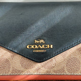 COACH Signature Color Block Slim Wallet