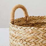 Braided Grass Storage Basket