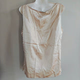 ST JOHN Sleeveless Silk Top