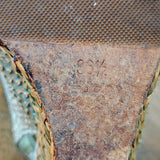 PRADA Woven Wedge Sandals