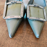 Vintage PRADA Patent Leather d'Orsay Pumps