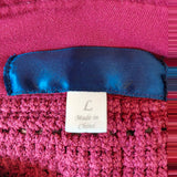 Vintage Crochet Back Utility Vest