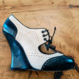 TABITHA SIMMONS Bunty Wedge Pumps