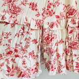 LOST + WANDER Smocked Floral Maxi Dress