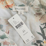 PILCRO BY ANTHROPOLOGIE Floral Batwing Blouse