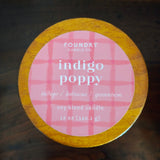FOUNDRY CANDLE CO Indigo Poppy Candle