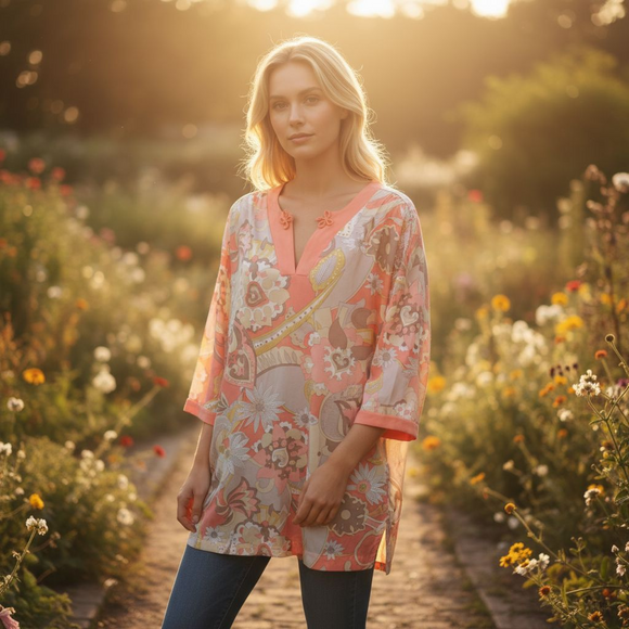 Vintage Tunic Top