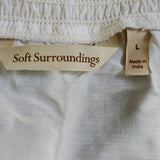 SOFT SURROUNDINGS Alexandria Embroidered Skirt