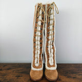 Vintage CALVIN KLEIN Lace-Up Boots