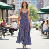 MICHAEL KORS Geometric Maxi Dress