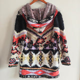 VERTIGO PARIS Boho Hoodie Cardigan