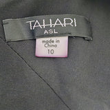TAHARI Petra Satin Jumpsuit