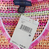 Vintage Dead Stock Crochet-Knit Cardigan Sweater