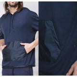 HUGO BOSS Men's Hooded Athleisure Teepoody