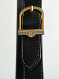 Vintage FENDI Pequin Stripe Crossbody Camera Bag