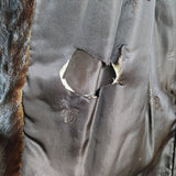 Vintage Mink Fur Long Coat