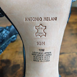 ANTONIO MELANI Rhinestone Tamra Heels