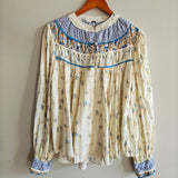 FREE PEOPLE Paloma Printed Blouse