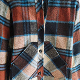 Vintage Hooded Wool Coat