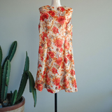 Vintage Floral Shift Dress