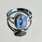 Vintage Abalone Cabochon Ring