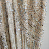 Vintage NAEEM KHAN Silk Beaded Gown