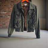 VINCE Military Bomber Jacket