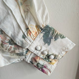 PILCRO BY ANTHROPOLOGIE Floral Batwing Blouse