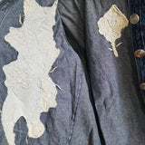 Vintage Embroidered Denim Jacket