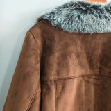 Vintage Vegan Suede Jacket