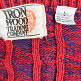 Vintage Cable-Knit Cardigan Sweater