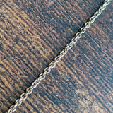 Quartz Three Charm Pendant Necklace