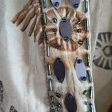 Vintage Embellished Silk Blouse