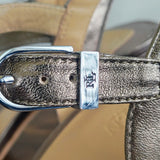 RALPH LAUREN Gwen Gold Heels