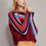 Free People See The Rainbow Sweater