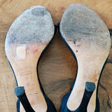 Vintage GUISEPPE ZANOTTI Silk Satin Heels
