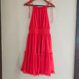 BANANA REPUBLIC Ruffled Halter Dress