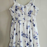 WAYF Wisteria Floral Tiered Midi Dress