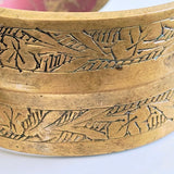Vintage Brass Cuff Bracelet